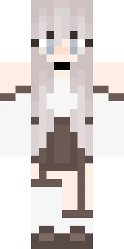 Милый скин Майнкрафт — скачать PNG бесплатно