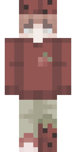 Красный скин Майнкрафт — скачать PNG бесплатно