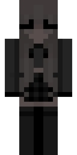 Серый скин Майнкрафт — скачать PNG бесплатно