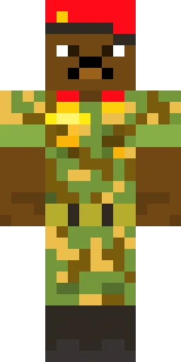 Красный скин Майнкрафт — скачать PNG бесплатно