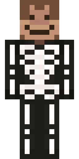 Скелет скин Майнкрафт — скачать PNG бесплатно