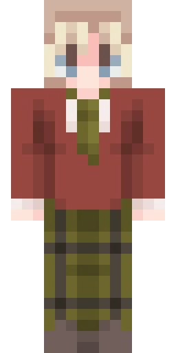 Аниме скин Майнкрафт — скачать PNG бесплатно