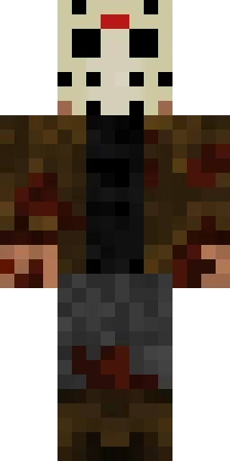 Страшный скин Майнкрафт — скачать PNG бесплатно