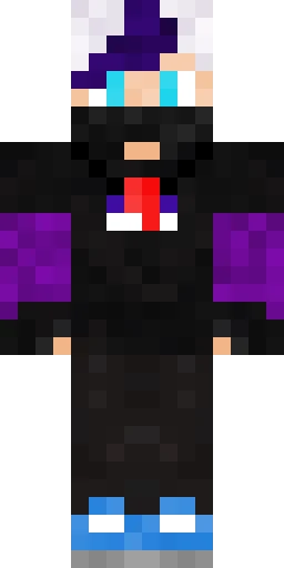 Тёмный скин Майнкрафт — скачать PNG бесплатно