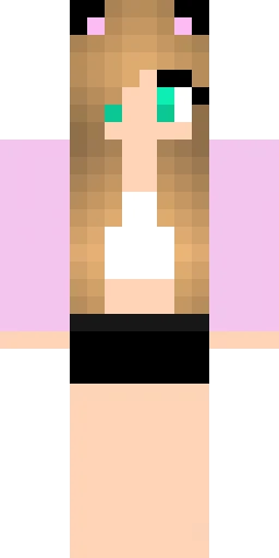 Кошка скин Майнкрафт — скачать PNG бесплатно