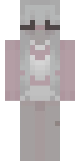 Серый скин Майнкрафт — скачать PNG бесплатно