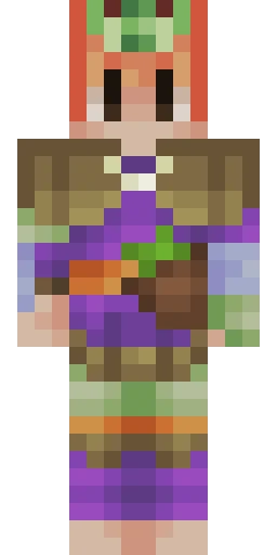С плащом скин Майнкрафт — скачать PNG бесплатно