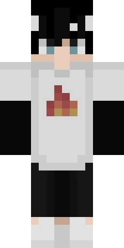 Огонь скин Майнкрафт — скачать PNG бесплатно