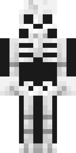 Скелет скин Майнкрафт — скачать PNG бесплатно