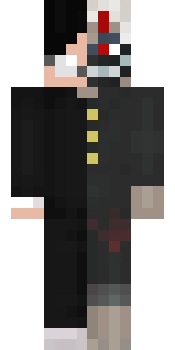 Страшный скин Майнкрафт — скачать PNG бесплатно
