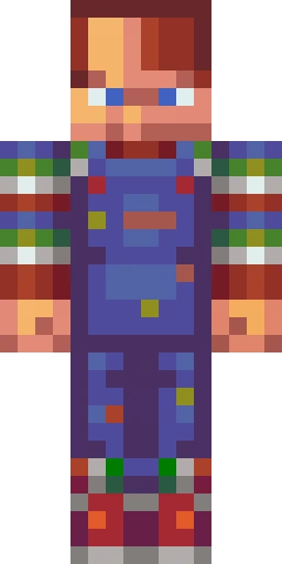Страшный скин Майнкрафт — скачать PNG бесплатно