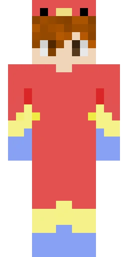 Красный скин Майнкрафт — скачать PNG бесплатно