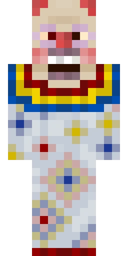 Страшный скин Майнкрафт — скачать PNG бесплатно