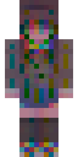Страшный скин Майнкрафт — скачать PNG бесплатно