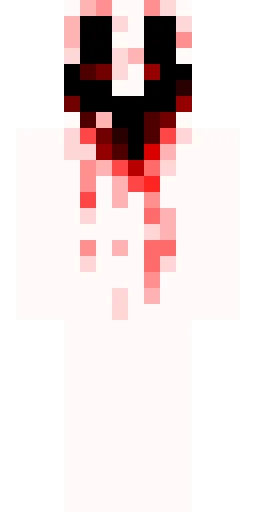 Страшный скин Майнкрафт — скачать PNG бесплатно