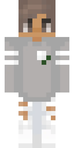 Серый скин Майнкрафт — скачать PNG бесплатно