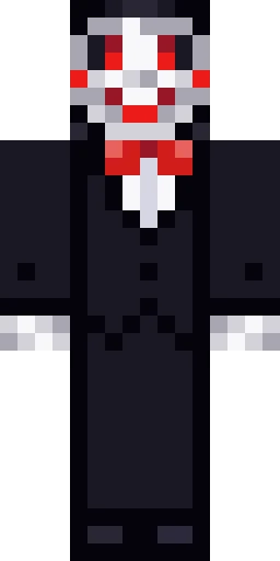 Страшный скин Майнкрафт — скачать PNG бесплатно