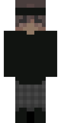 Серый скин Майнкрафт — скачать PNG бесплатно