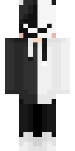 Чёрный скин Майнкрафт — скачать PNG бесплатно