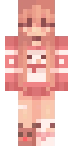 Красный скин Майнкрафт — скачать PNG бесплатно