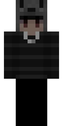 Тёмный скин Майнкрафт — скачать PNG бесплатно