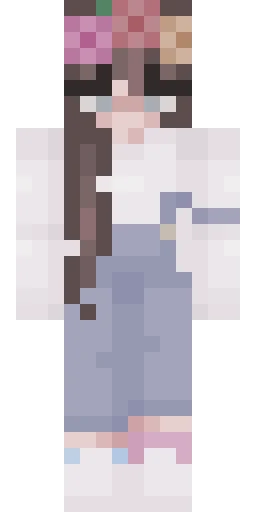 Радужный скин Майнкрафт — скачать PNG бесплатно