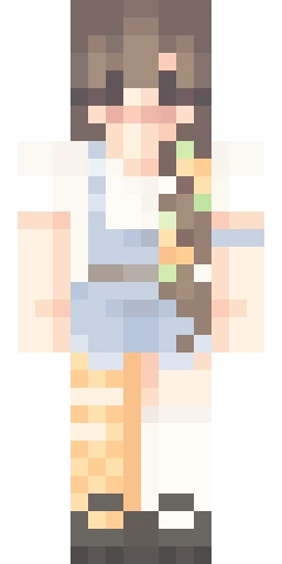 Жёлтый скин Майнкрафт — скачать PNG бесплатно