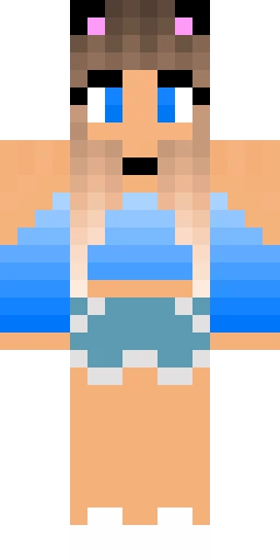 Кошка скин Майнкрафт — скачать PNG бесплатно