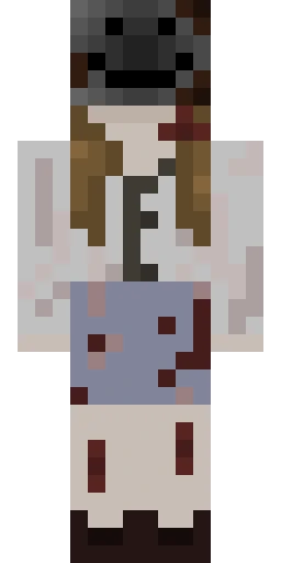Страшный скин Майнкрафт — скачать PNG бесплатно