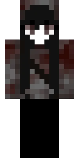 Тёмный скин Майнкрафт — скачать PNG бесплатно
