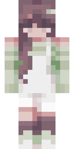 Милый скин Майнкрафт — скачать PNG бесплатно