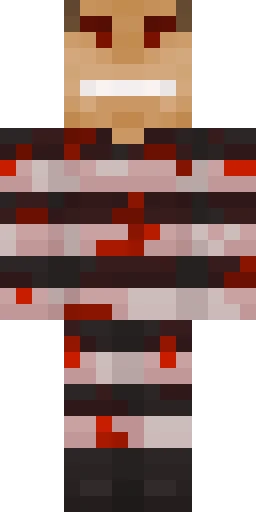 Страшный скин Майнкрафт — скачать PNG бесплатно