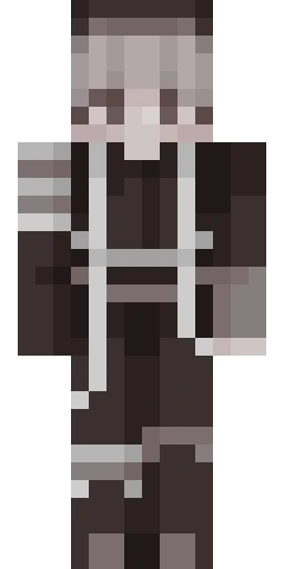 Серый скин Майнкрафт — скачать PNG бесплатно