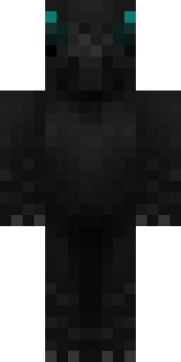 Тёмный скин Майнкрафт — скачать PNG бесплатно