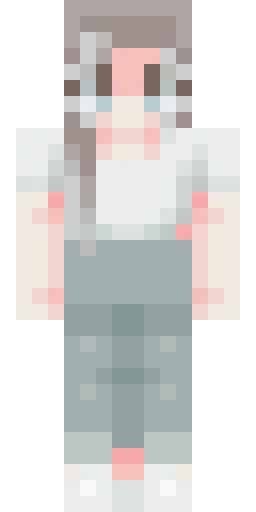 Аниме скин Майнкрафт — скачать PNG бесплатно