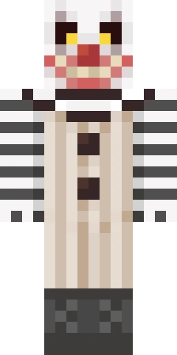 Страшный скин Майнкрафт — скачать PNG бесплатно