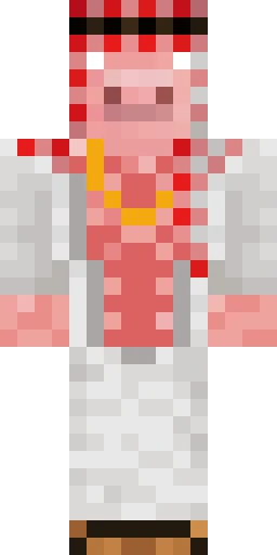 Свинья скин Майнкрафт — скачать PNG бесплатно