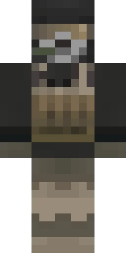 Страшный скин Майнкрафт — скачать PNG бесплатно