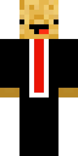 В костюме скин Майнкрафт — скачать PNG бесплатно