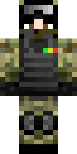 Военный скин Майнкрафт — скачать PNG бесплатно