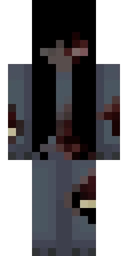 Страшный скин Майнкрафт — скачать PNG бесплатно