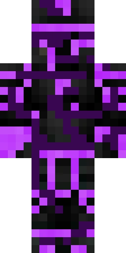 Тёмный скин Майнкрафт — скачать PNG бесплатно