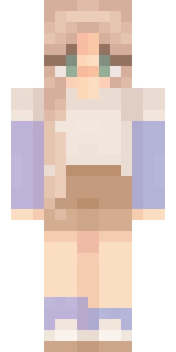 Фиолетовый скин Майнкрафт — скачать PNG бесплатно
