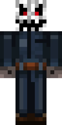 Страшный скин Майнкрафт — скачать PNG бесплатно