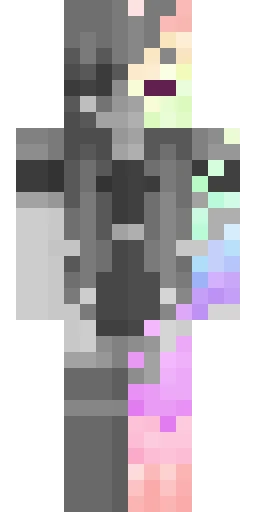 Серый скин Майнкрафт — скачать PNG бесплатно