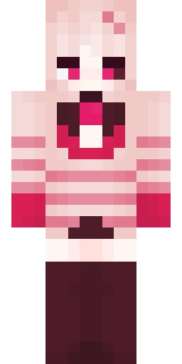 Розовый скин Майнкрафт — скачать PNG бесплатно