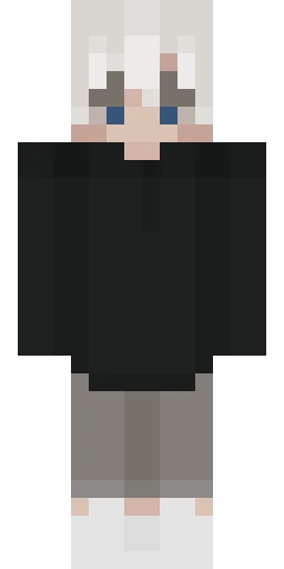 Серый скин Майнкрафт — скачать PNG бесплатно