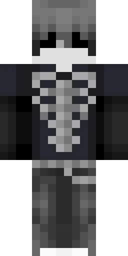Скелет скин Майнкрафт — скачать PNG бесплатно