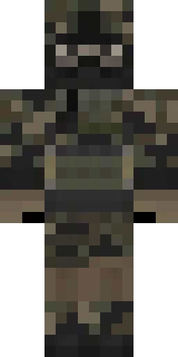 Военный скин Майнкрафт — скачать PNG бесплатно