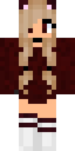 Кошка скин Майнкрафт — скачать PNG бесплатно